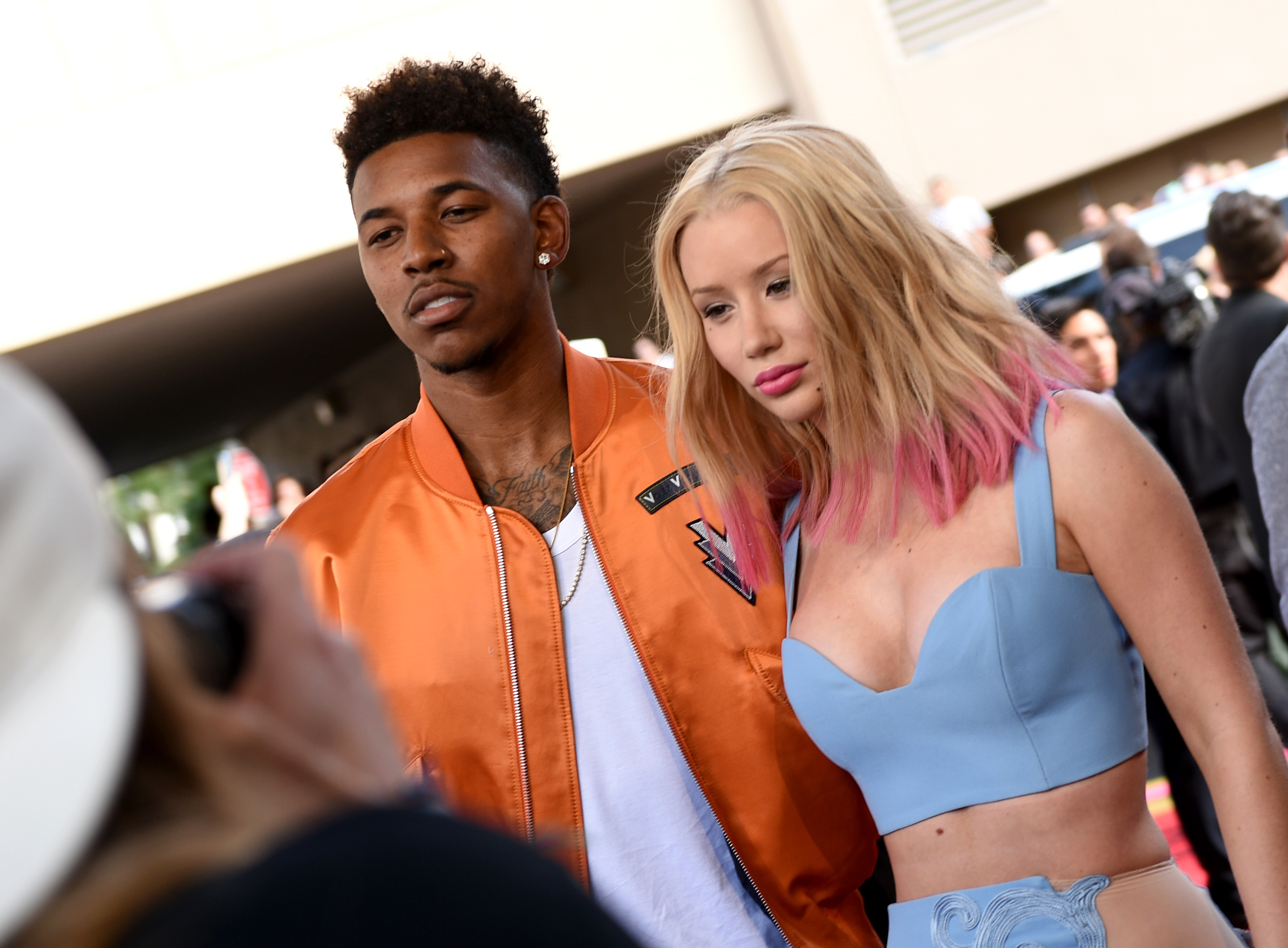 Nick Young and Iggy Azalea at the 2015 Billboard Music Awards on May 17, 2015, in Las Vegas, Nevada. | Source: Getty Images