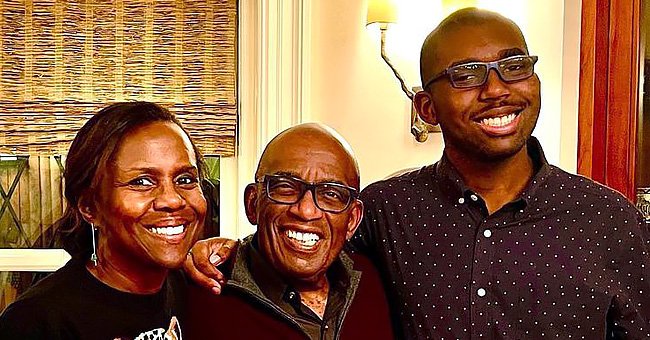 Al Rocker, his wife Deborah Roberts and their son Nick | Photo: Instagram.com/debrobertsabc