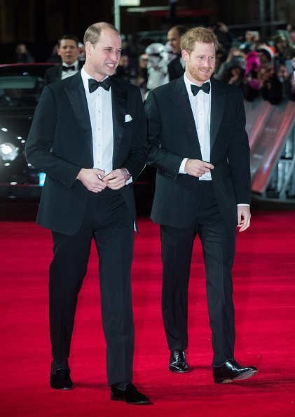 Prince William and Prince Harry at Royal Albert Hall on December 12, 2017 in London, England. | Photo: Getty Images