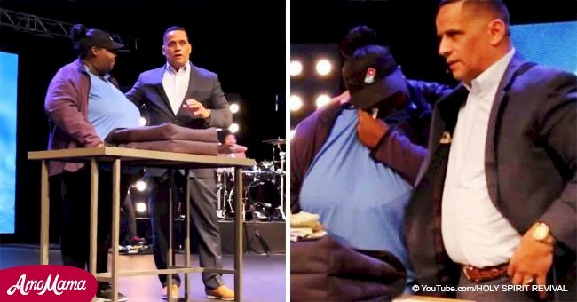 Pastor surprises woman who delivers pizza to his church with incredible kindness