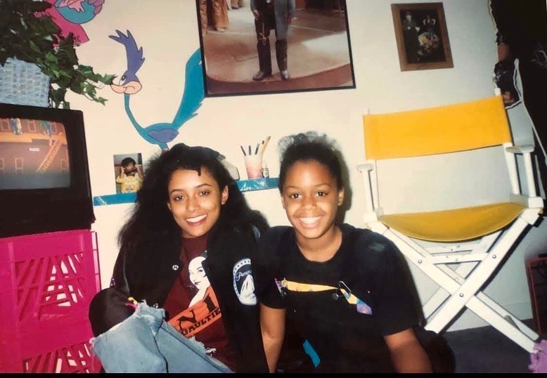 Jaimee Foxworth photographed with a friend, from a post dated May 30, 2020 | Source: Instagram/jaimeethefoxx