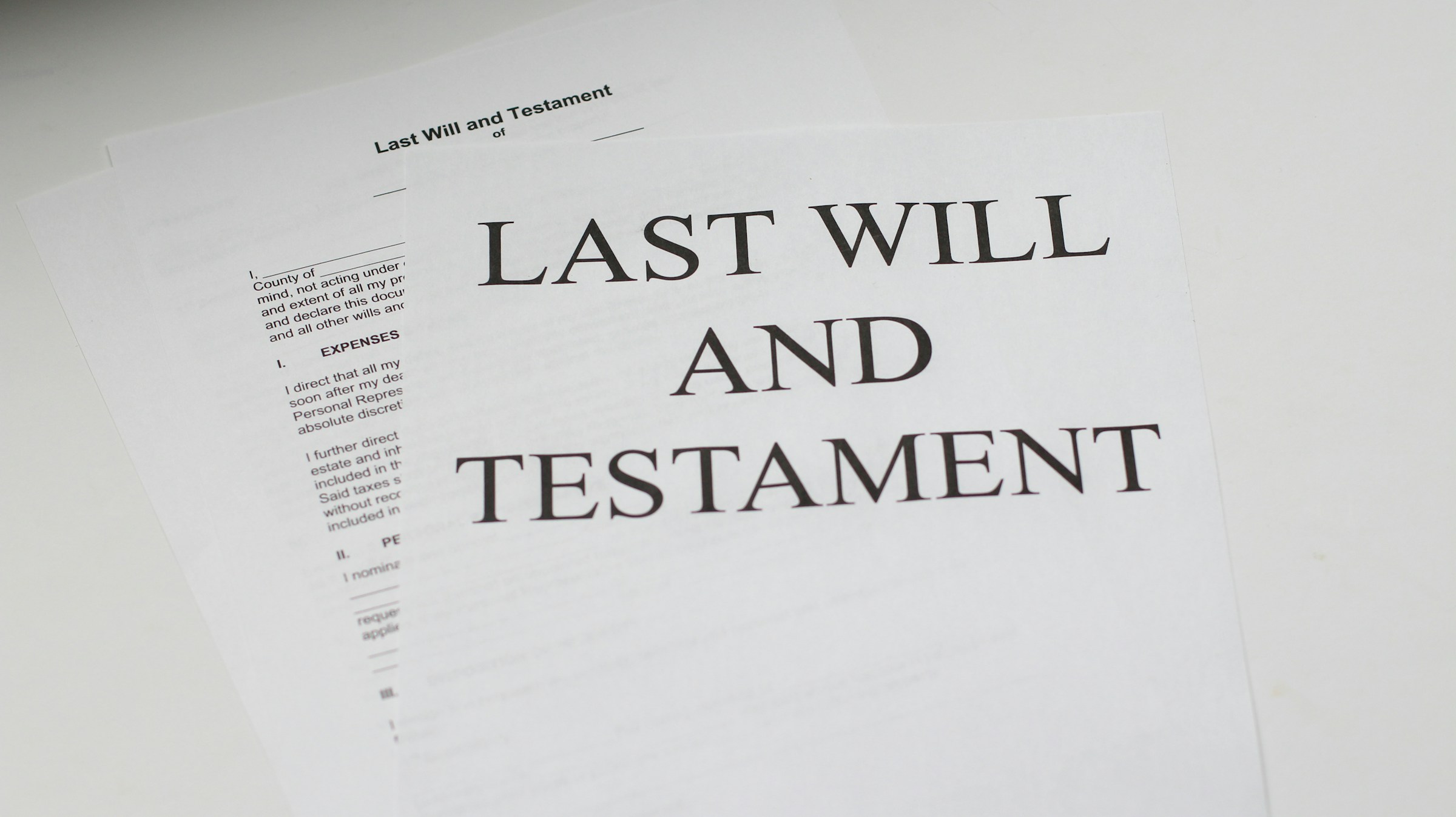 Will and testament paperwork | Source: Unsplash
