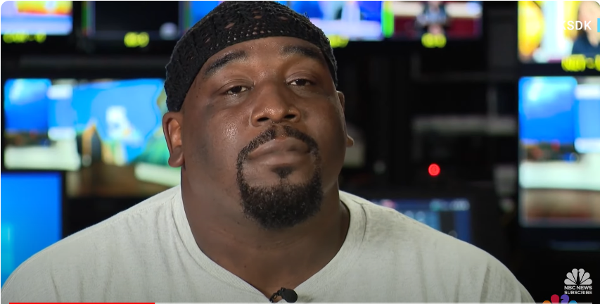 Marcellus Williams Jr. speaking ahead of his father's planned execution posted on September 24, 2024 | Source: YouTube/@NBCNews