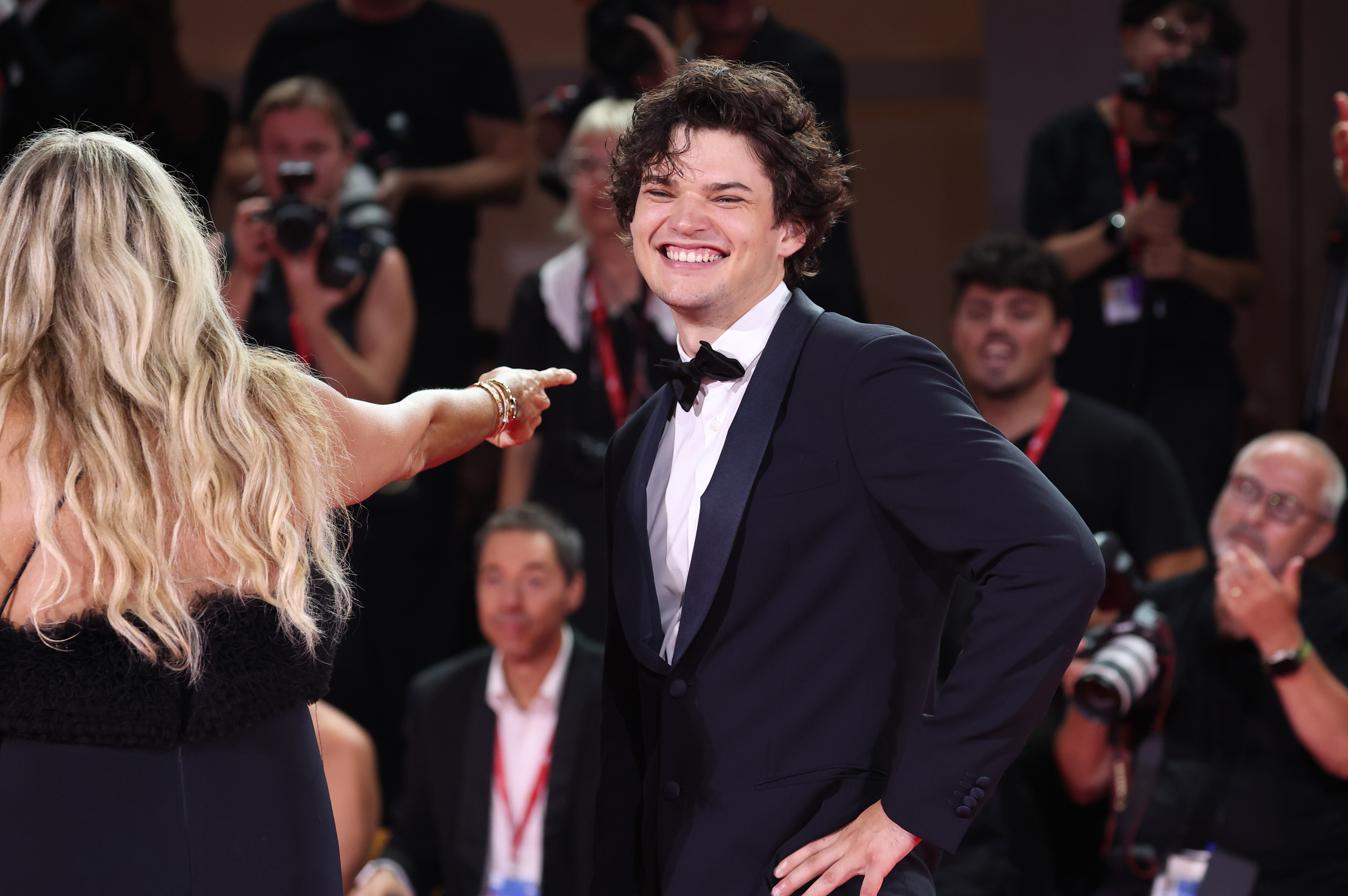 Homer Gere, who largely stays out of the public eye, attended the Filming Italy Venice Award red carpet during the 81st Venice International Film Festival on September 1, 2024, in Venice, Italy. | Source: Getty Images