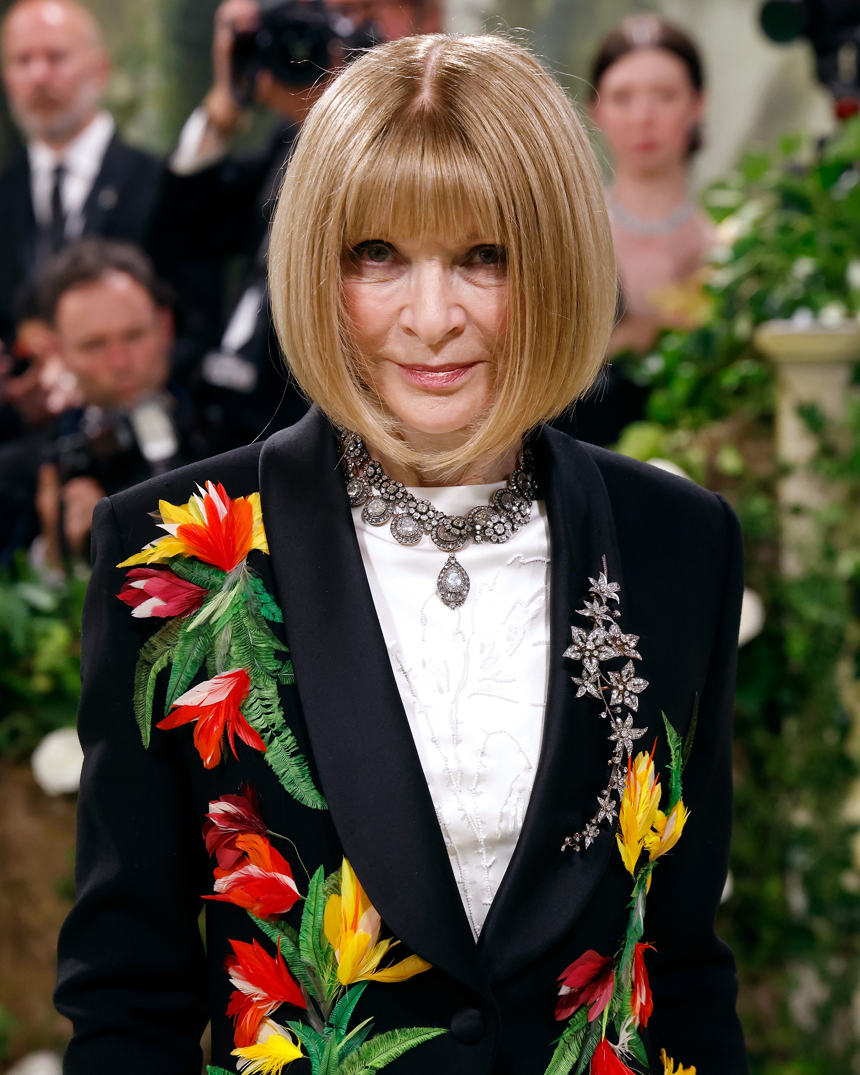 Anna Wintour attends the Costume Institute Benefit for "Sleeping Beauties: Reawakening Fashion" at The Metropolitan Museum of Art in New York City, on May 6, 2024. | Source: Getty Images