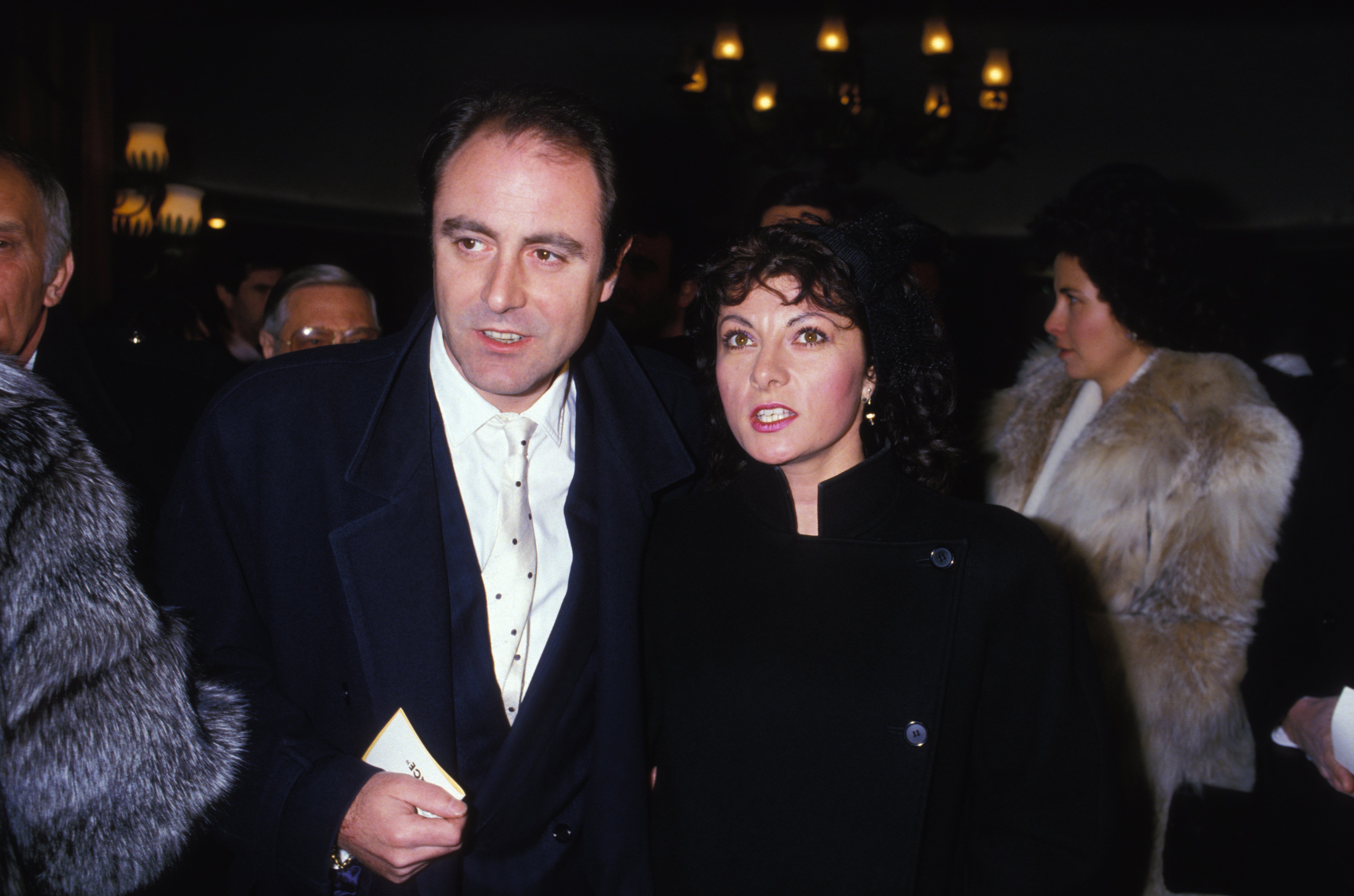 Le couple Delpech lors d’une soirée en 1986 | source : Getty Images