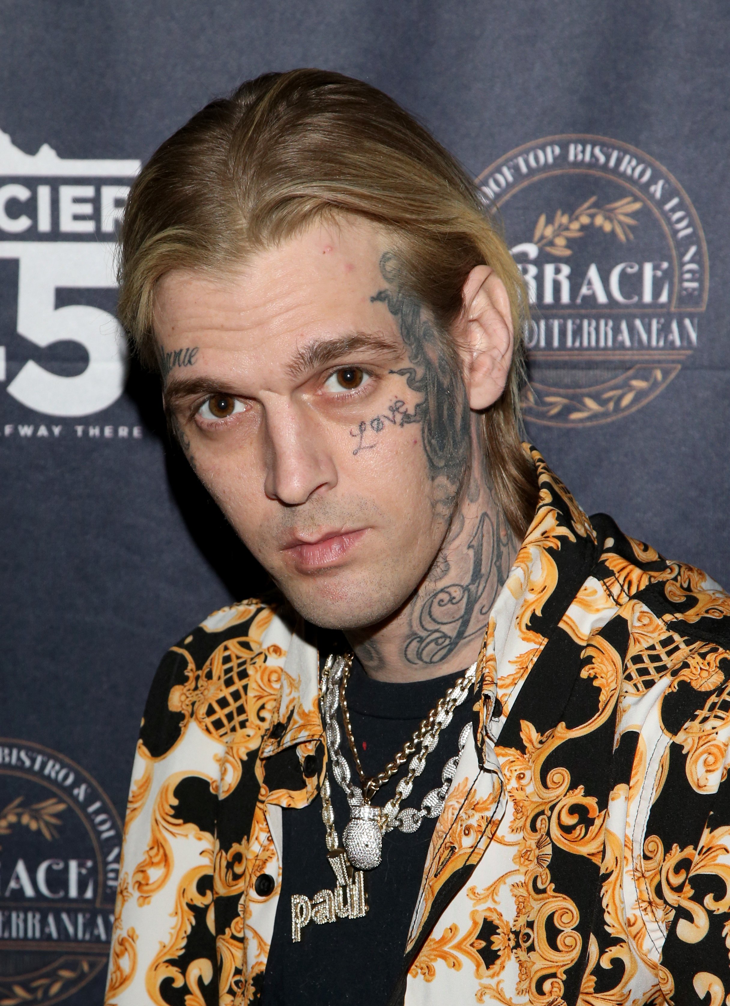  Singer and producer Aaron Carter at Larry Flynt's Hustler Club in 2022 in Las Vegas, Nevada. | Source: Getty Images