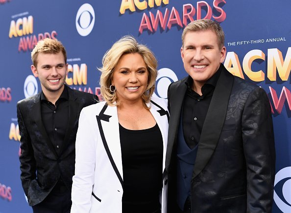 Chase Chrisley, Julie Chrisley, and Todd Chrisley attend the 53rd Academy of Country Music Awards at MGM Grand Garden Arena | Photo: Getty Images
