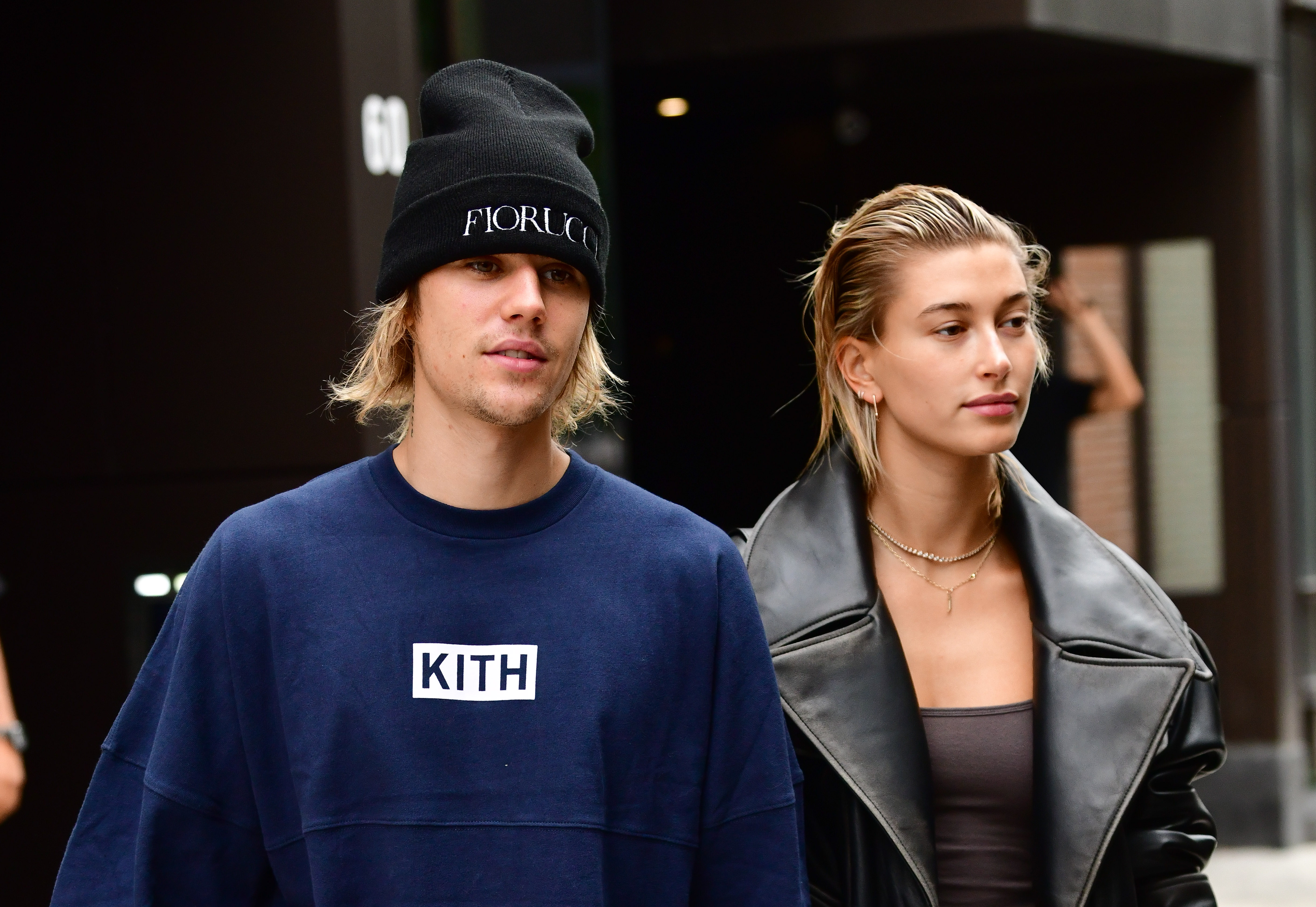 Justin and Hailey Bieber seen September 14, 2018 in New York City | Source: Getty Images