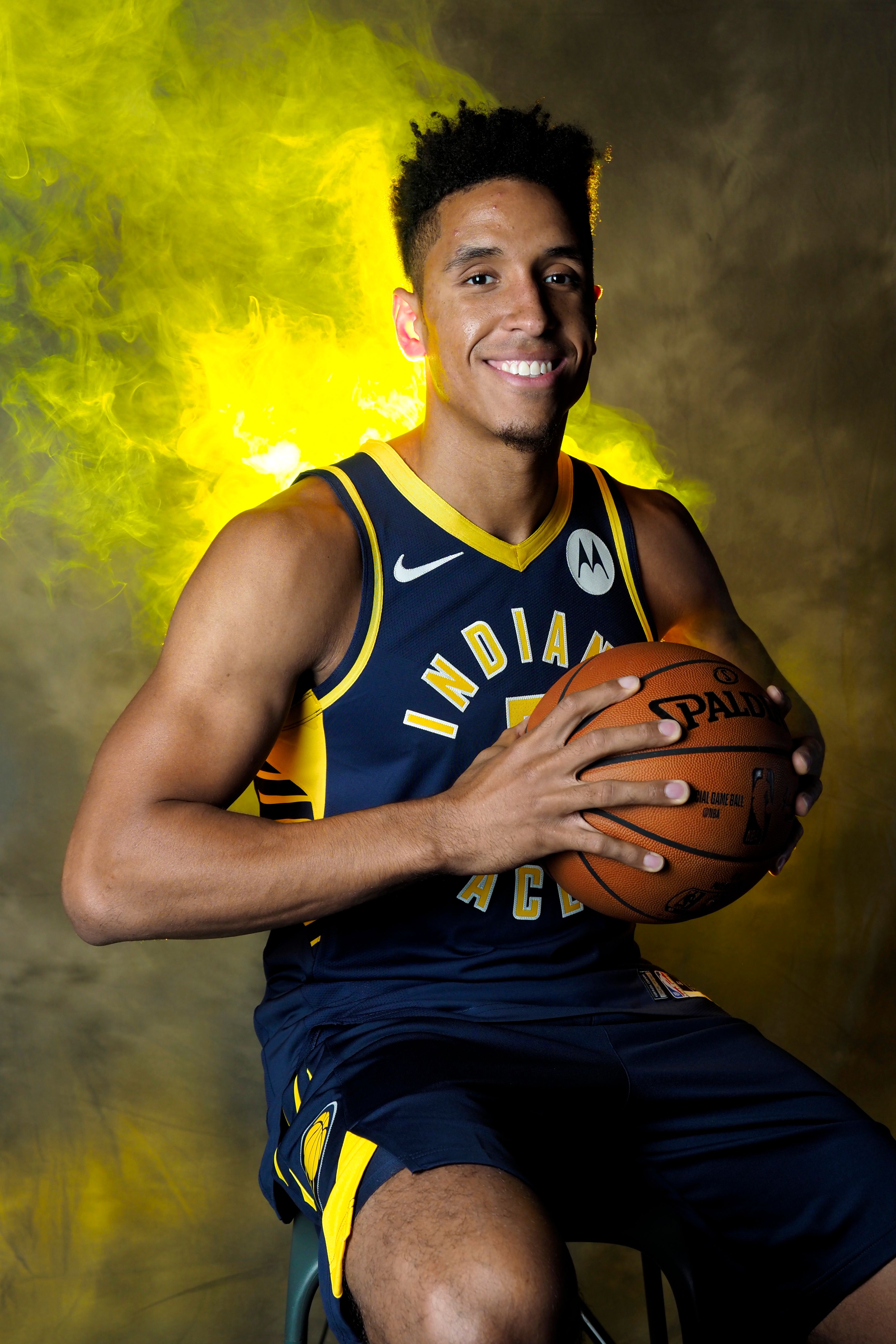 Malcolm Brogdon of the Indiana Pacers poses for a portrait at media day on September 27, 2019 | Photo: Getty Images