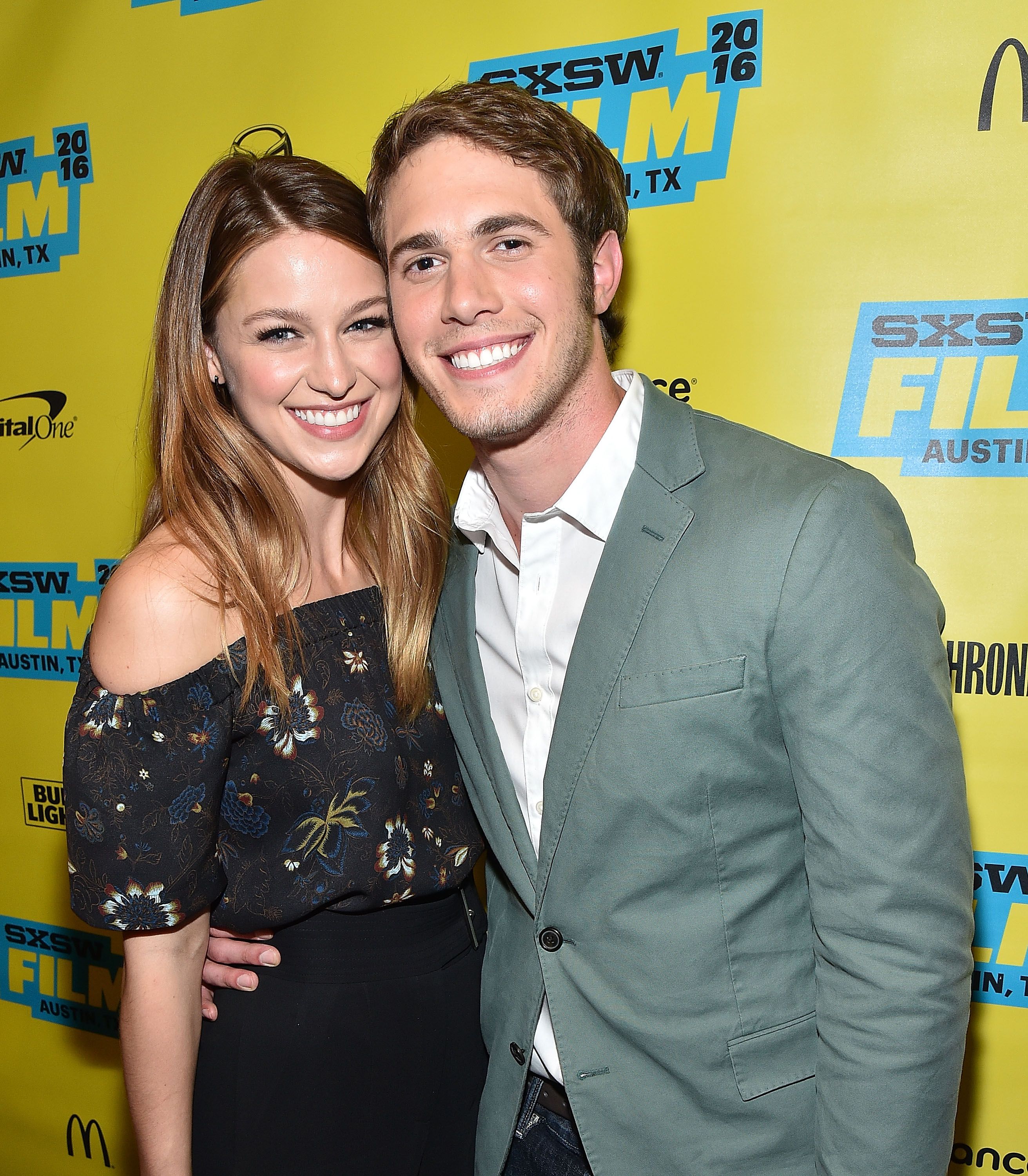 Melissa Benoist and Blake Jenner at the screening of "Everybody Wants Some" in 2016 in Austin, Texas | Source: Getty Images 