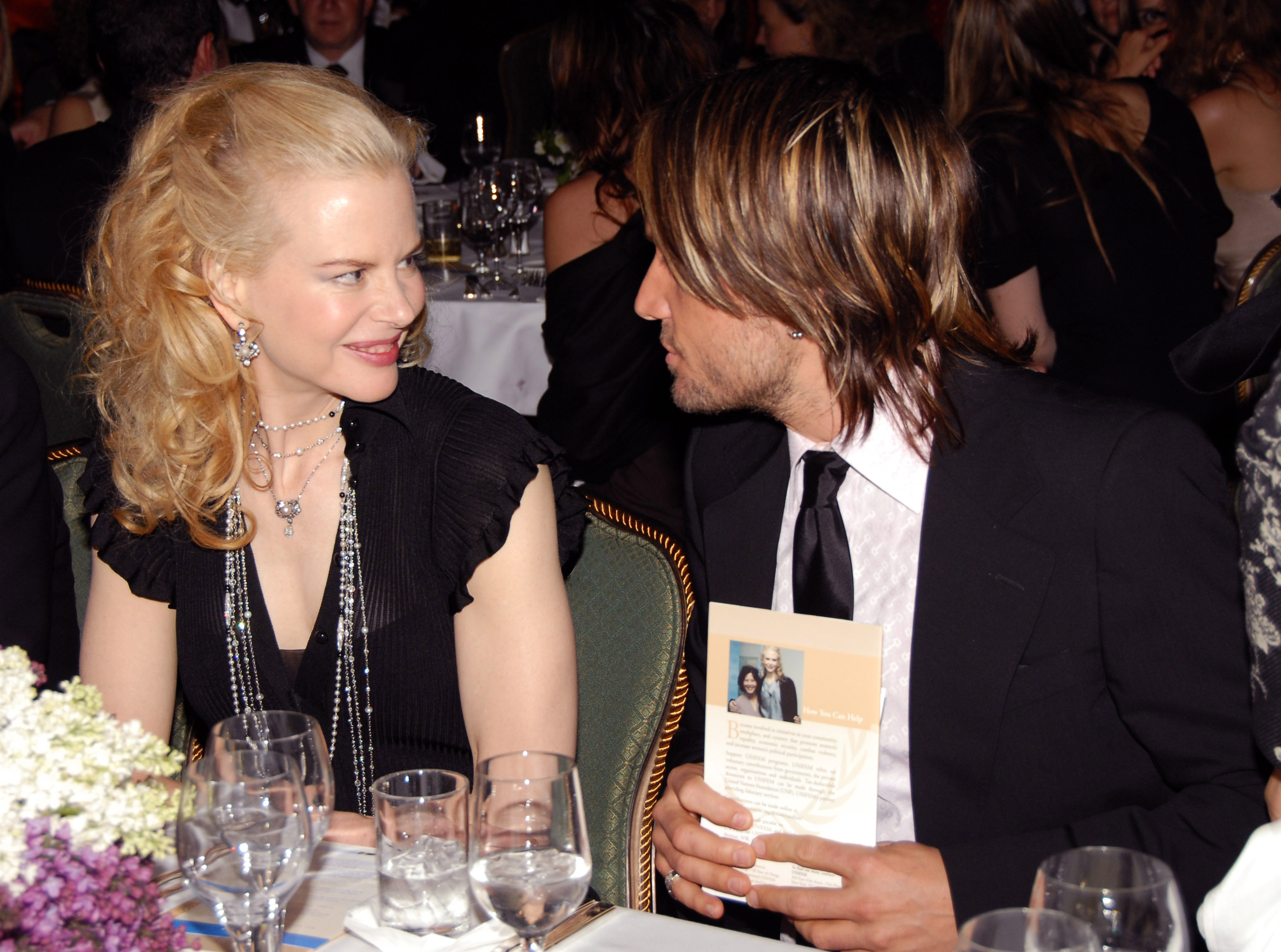 Nicole Kidman and Keith Urban during UNIFEM's 30th Anniversary Celebration hosted by Kidman in New York City on May 13, 2006. | Source: Getty Images