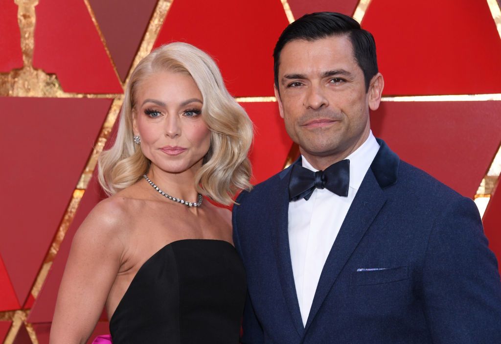 Kelly Ripa and Mark Consuelos at the 90th Annual Academy Awards at Hollywood & Highland Center on March 4, 2018 | Photo: Getty Images
