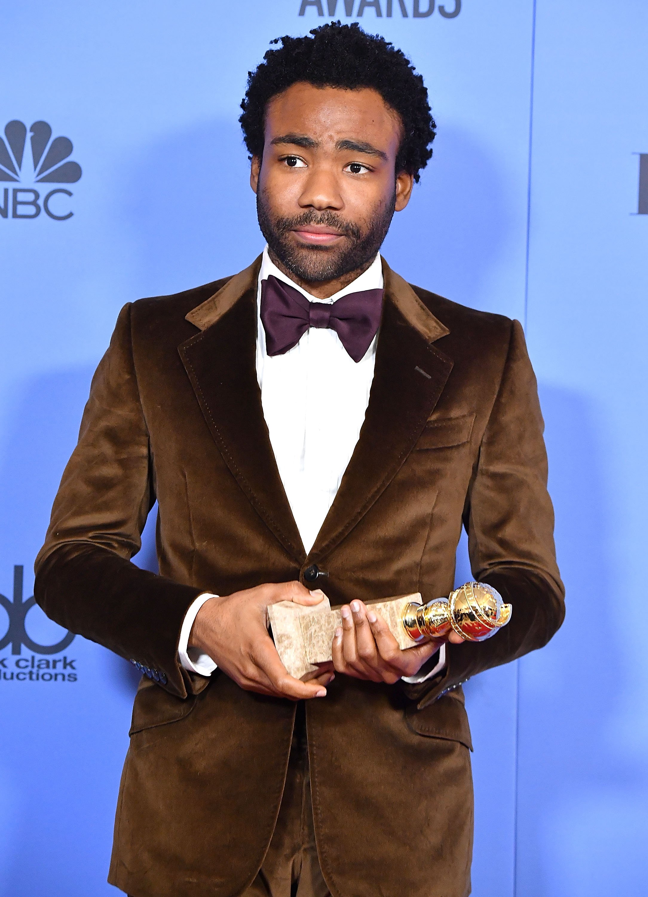 Donald Glover at The Beverly Hilton Hotel on January 8, 2017, in Beverly Hills, California. I Source: Getty Images