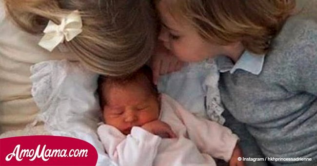 Another Royal family has grown with a new baby. Here are some first ever pics