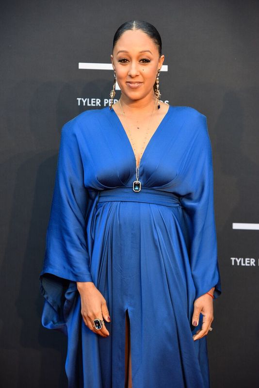 Tamera Mowry attends the Tyler Perry Studios Opening Gala | Source: Getty Images/GlobalImagesUkraine