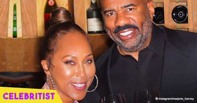 Steve Harvey's wife shares family photo with husband and their grown-up kids enjoying vacation