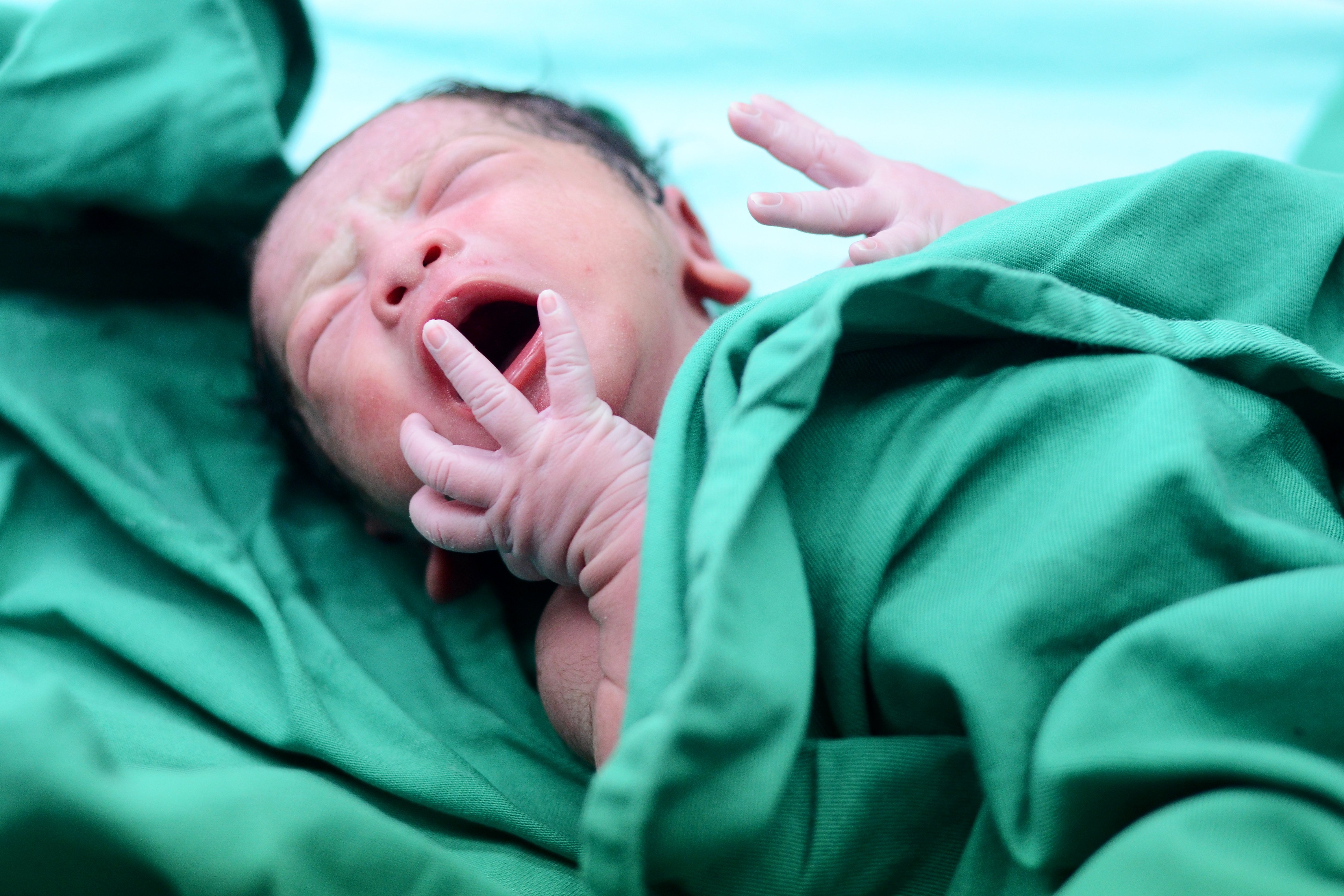 Bebé recién nacido. Fuente: Shutterstock