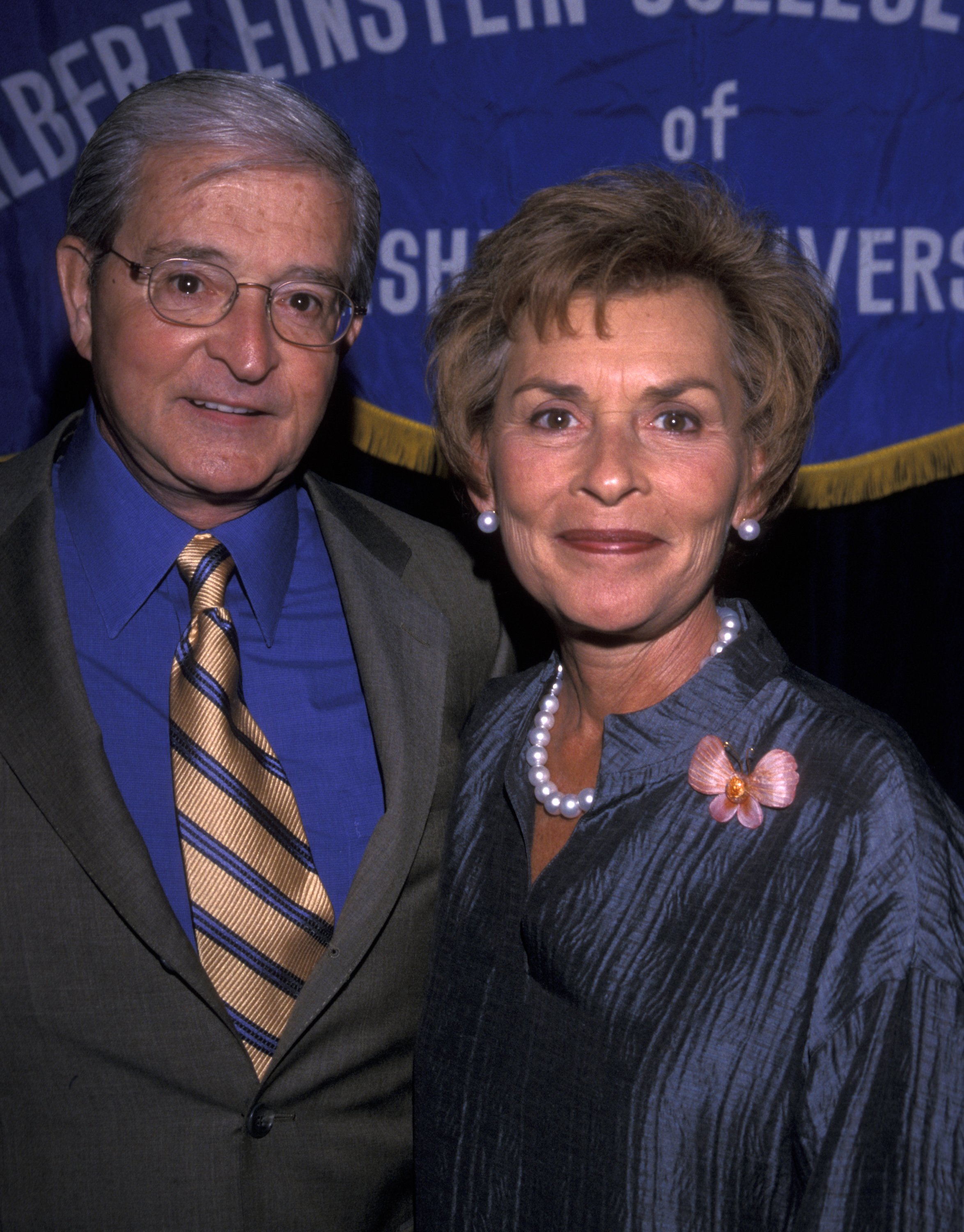 Jerry Sheindlin and Judy Sheindlin at 46th Annual Spirit of Achievement Luncheon on May 1, 2000 at the Waldorf Astoria Hotel in New York City. | Source: Getty Images