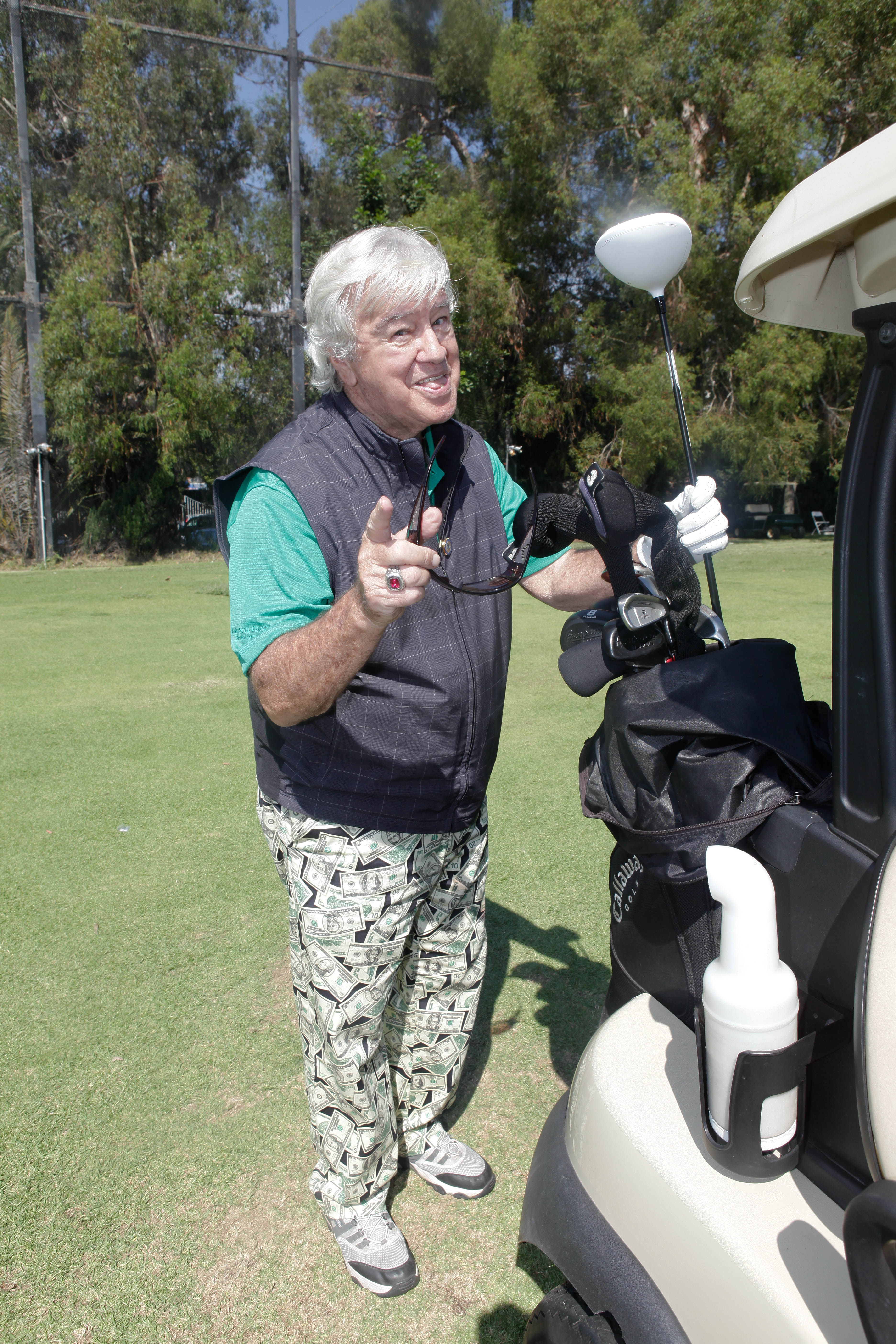 Ron Masak attends the Los Angeles Police Celebrity Golf Tournament at Rancho Park Golf Course on October 13, 2012 | Source: Getty Images