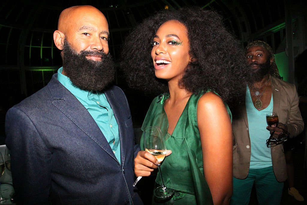 Solange Knowles and Alan Ferguson attend the "You've Got To Be Seen Green!" Party at the Brooklyn Botanical Gardens. | Photo: Getty Images