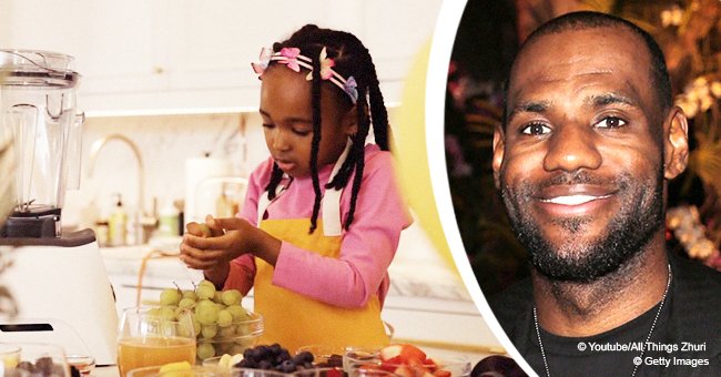 LeBron James Plays Sous-chef For 5-year-old Daughter Zhuri On Her Show CNN | Lebron James Zhuri | giganet.sampa.br