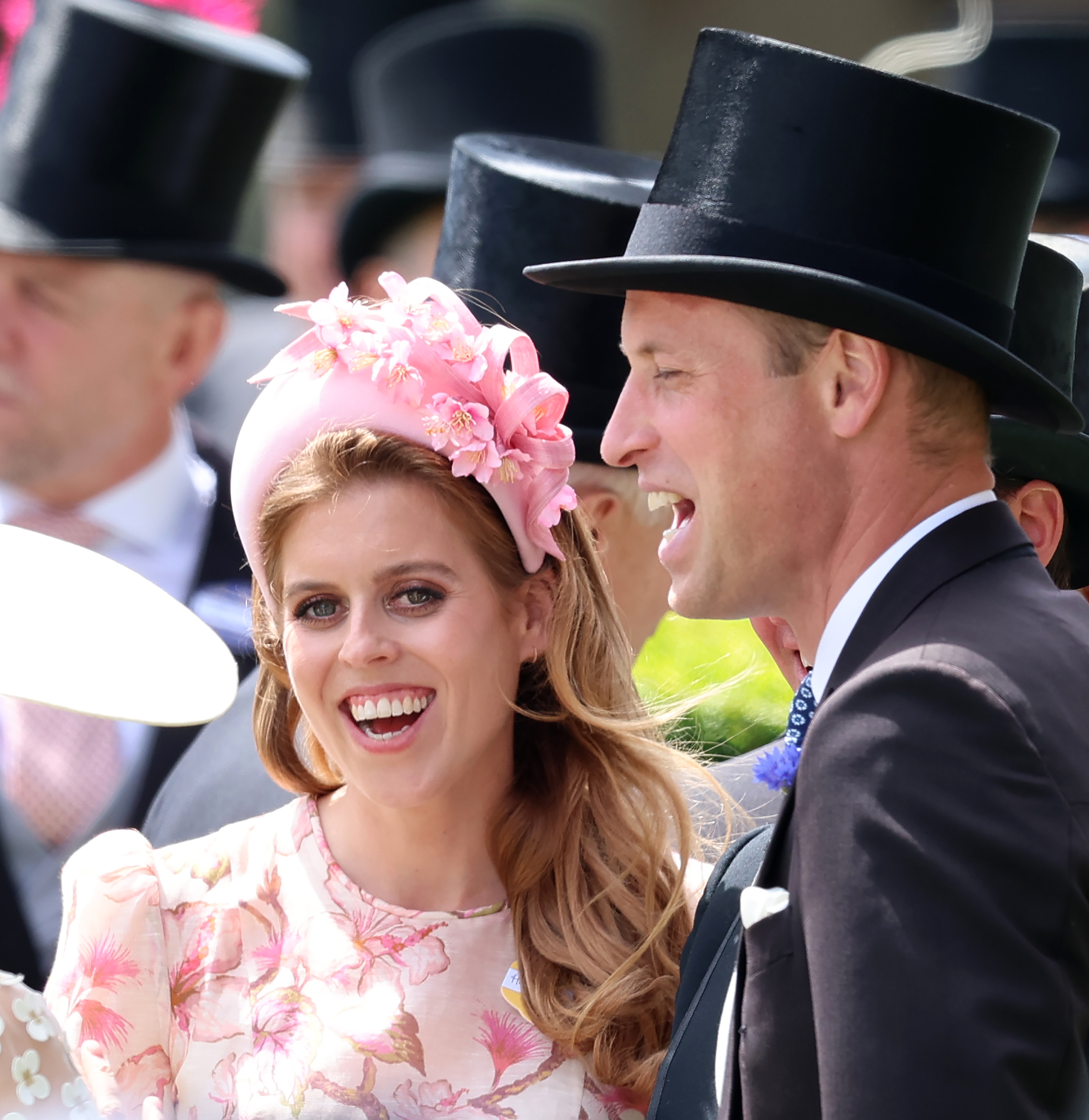 Princess Beatrice of York and William, Prince of Wales, on Day 2 of Royal Ascot 2024 on June 19 in England. | Source: Getty Images