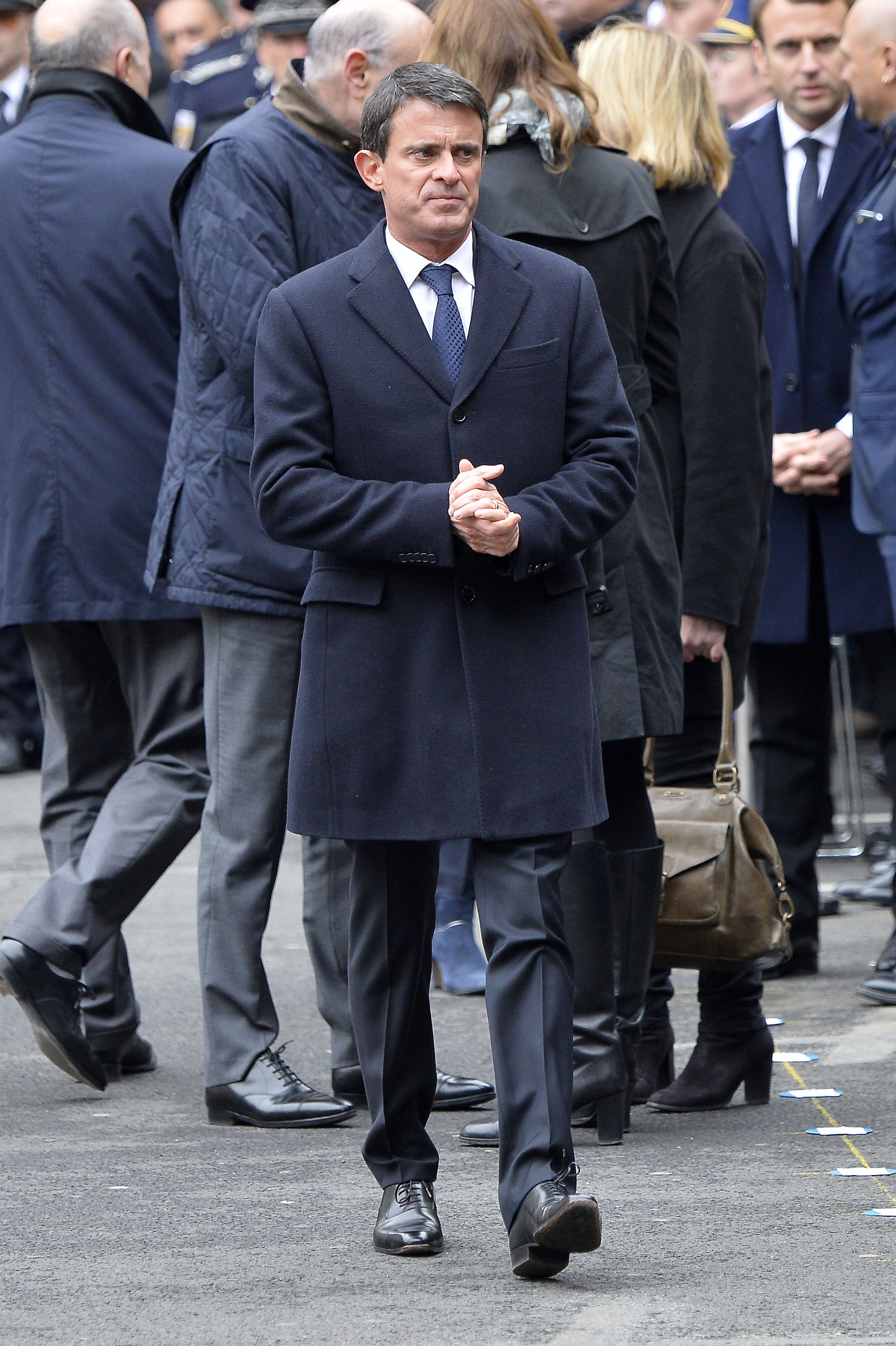 L'homme politique Manuel Valls. l Source : Getty Images