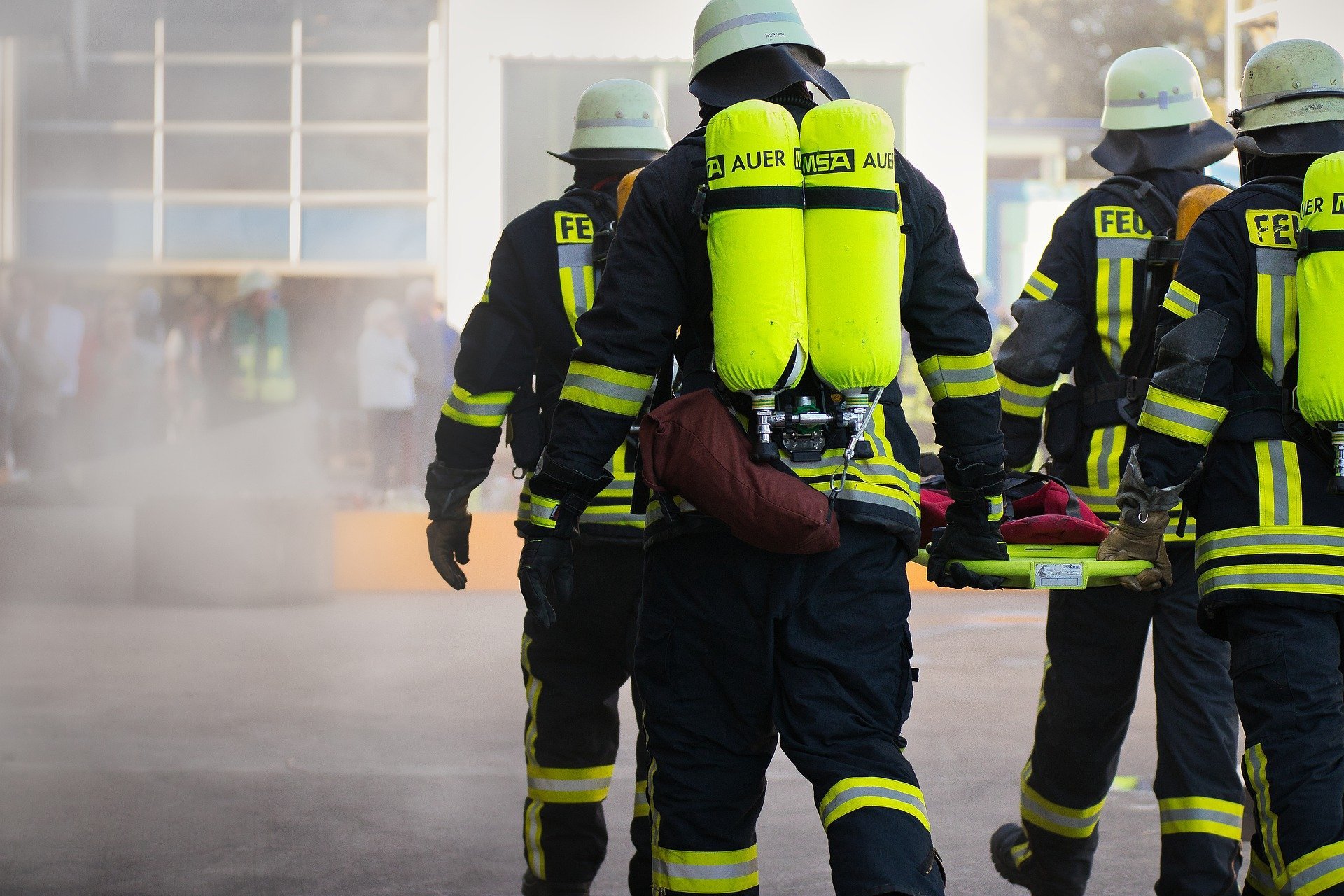 Firefighters on duty | Photo: Pixabay