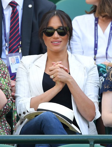  Meghan, Duchess of Sussex attends day four of the Wimbledon Tennis Championships | Photo: Getty Images