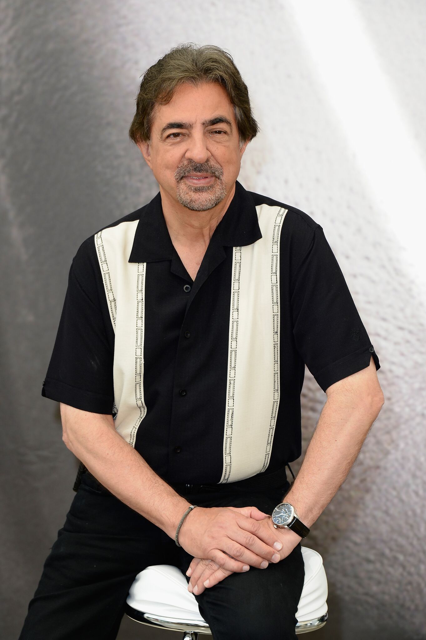 Joe Mantegna poses at a photocall during the 53rd Monte Carlo TV Festival | Getty Images