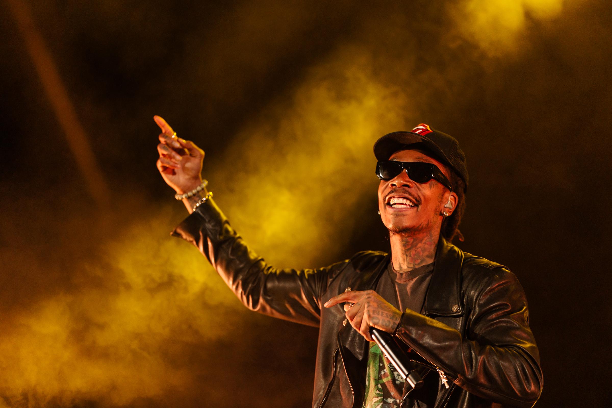 Wiz Khalifa performs at Red Rocks Amphitheatre on April 19, 2026, in Morrison, Colorado. | Source: Getty Images