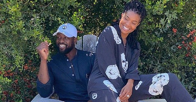 Gabrielle Union Shines Posing with Her Husband Dwyane Wade & Daughter ...