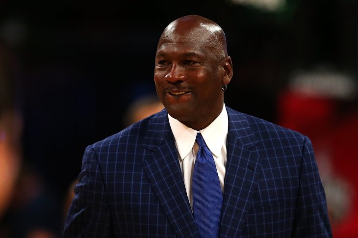 Leyenda del baloncesto, Michael Jordan, en 2016. | Foto: Getty Images