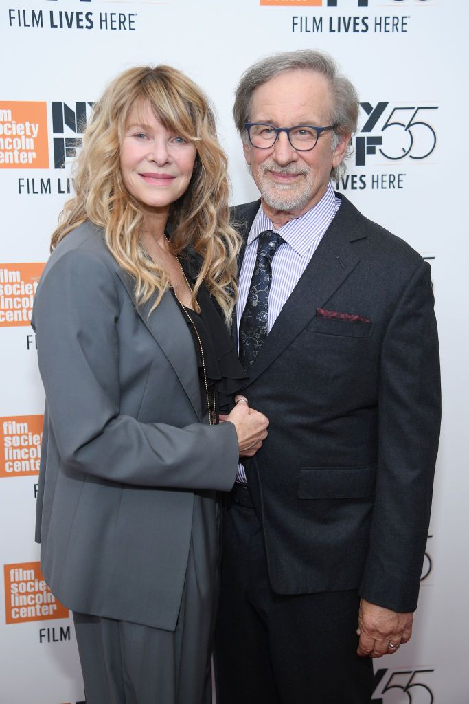 Kate Capshaw and Steven Spielberg at 55th New York Film Festival screening of "Spielberg" at Alice Tully Hall on October 5, 2017 | Photo: Getty Images