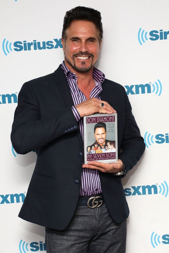 Don Diamont promotes his visits the SiriusXM Studios, on May 30, 2018, New York City | Source: Taylor Hill/Getty Images