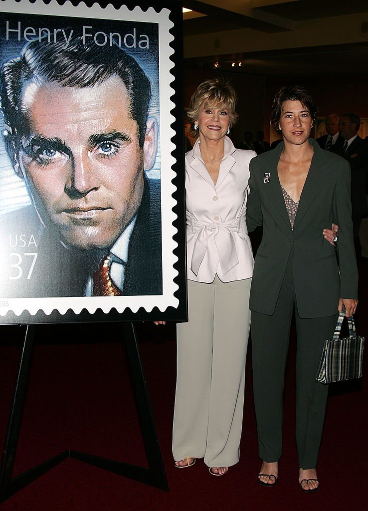 Jane Fonda and her daughter Vanessa Vadim attend the Henry Fonda Centennial Celebration and the US Postal Service's ceremony for the Henry Fonda commemorative stamp held at the Academy of Motion Picture Arts and Sciences on May 20, 2005, in Los Angeles, California.  | Source: Getty Images