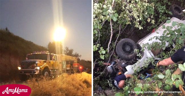 21-year-old man trapped under truck for several days was found alive by his sister