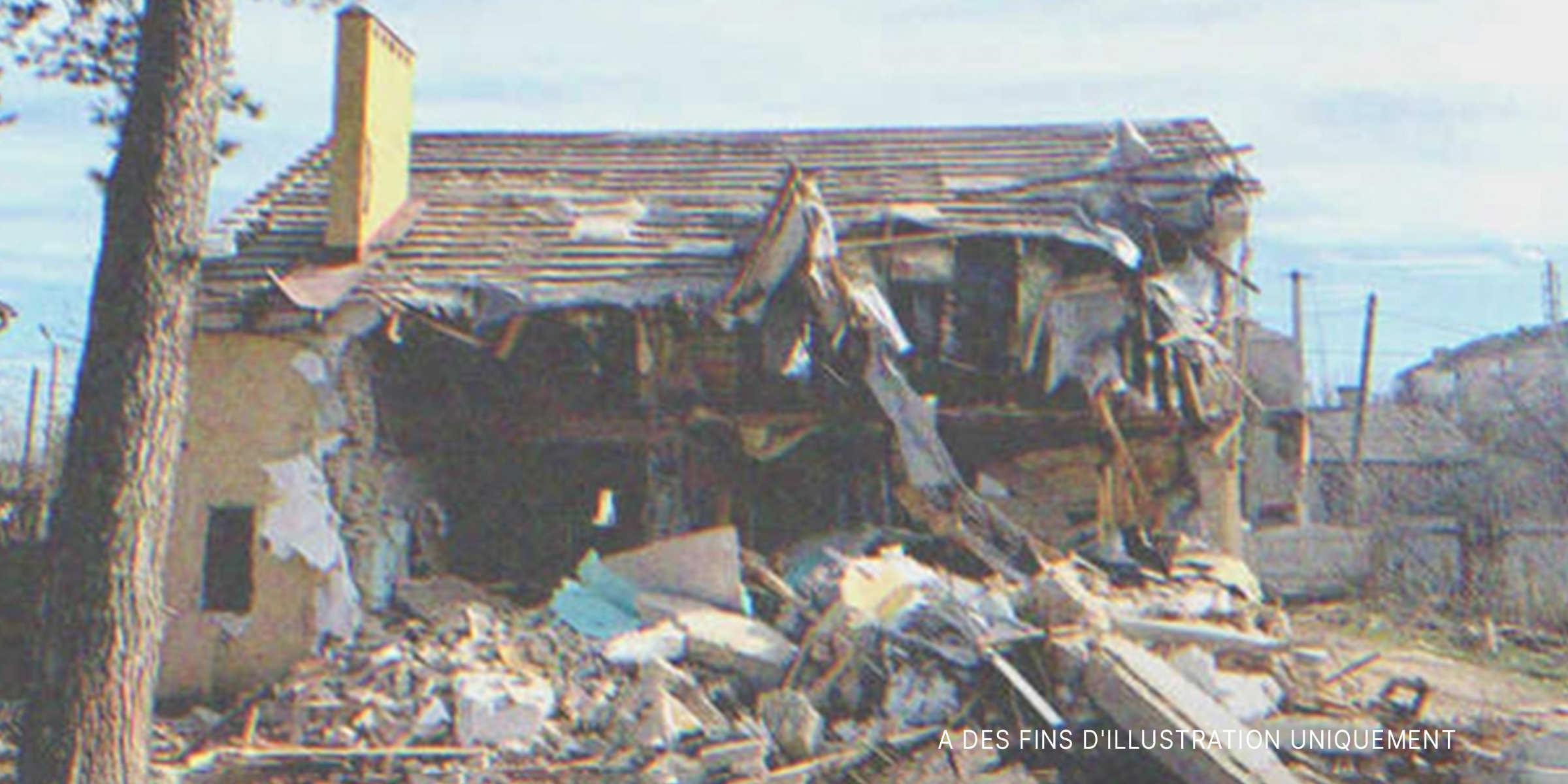 Une vieille maison en ruines. | Source : Shutterstock