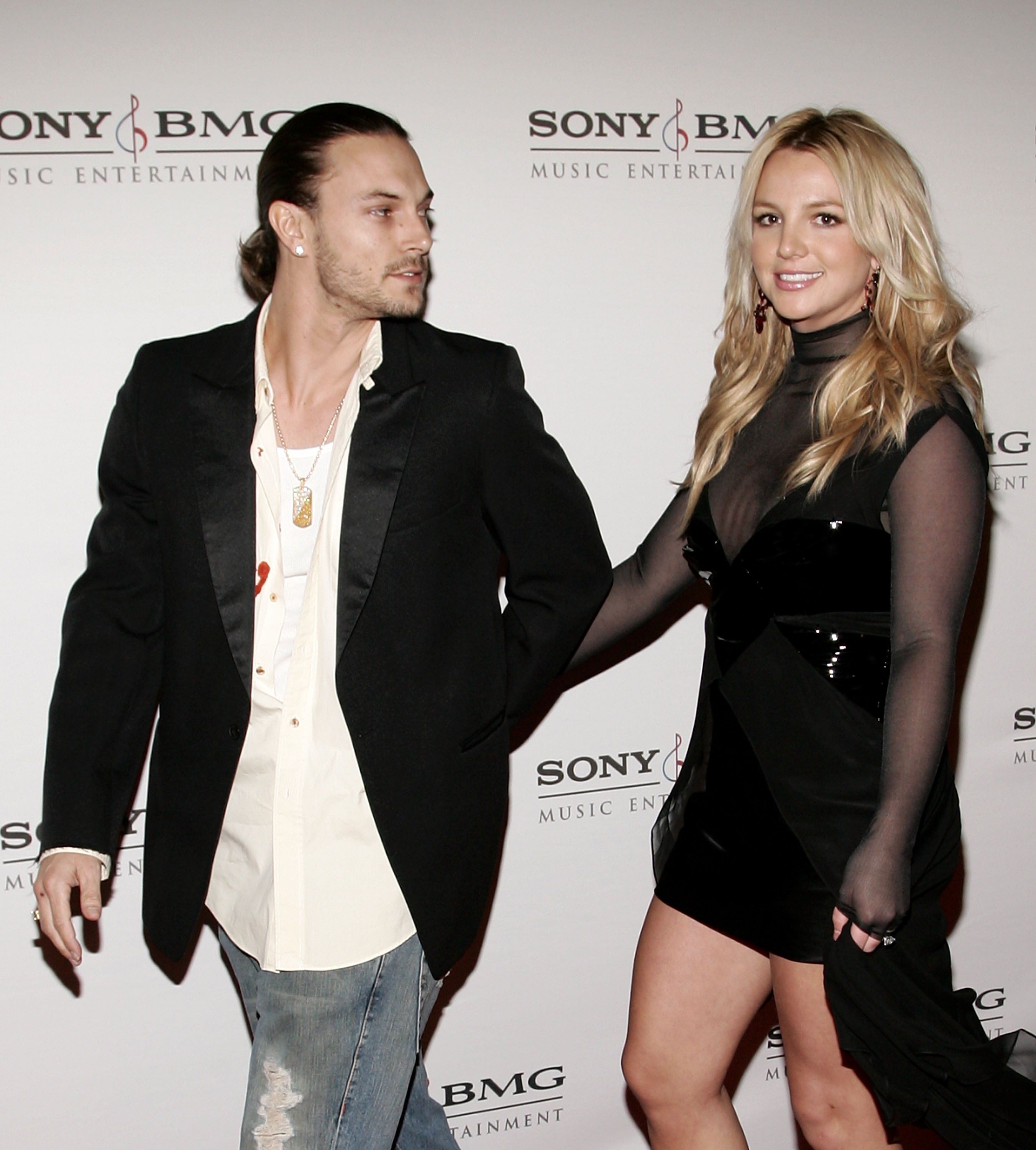  Britney Spears and husband Kevin Federline at the SONY BMG Grammy Party in 2006 in Hollywood | Source: Getty Images