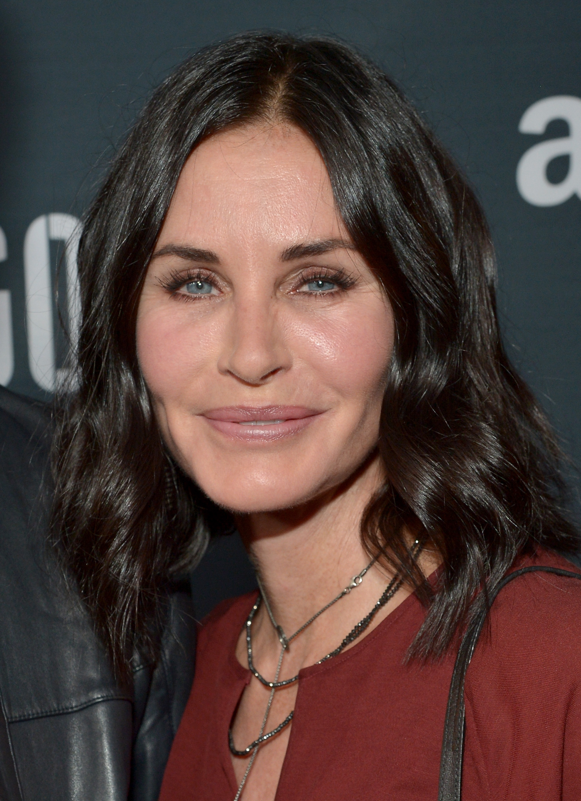 Courteney Cox attends the Amazon premiere screening for original drama series "Hand Of God" at The Theatre at Ace Hotel in Los Angeles, California on August 19, 2015. | Source: Getty Images