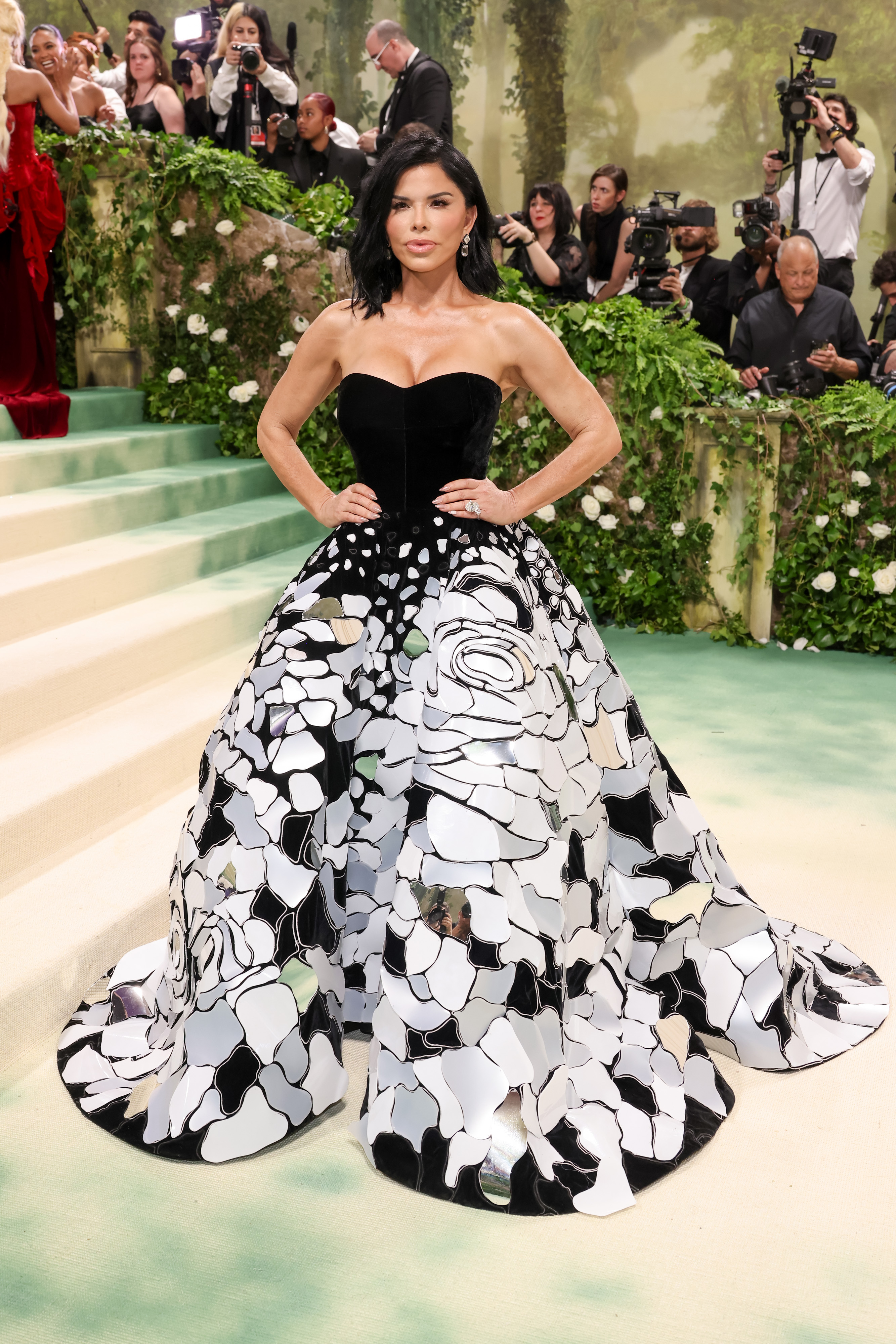 Lauren Sánchez Bezos at the Met Gala Celebrating "Sleeping Beauties: Reawakening Fashion" in New York City on May 6, 2024. | Source: Getty Images