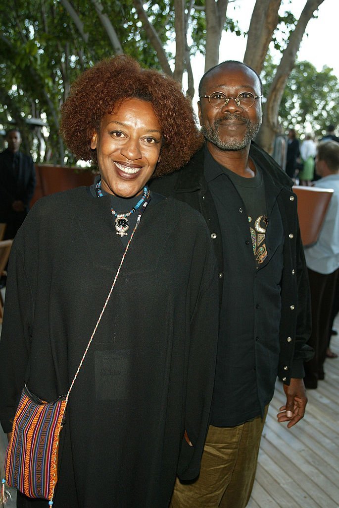 CCH Pounder and late husband Boubacar Kone in 2002. I Image: Getty Images.