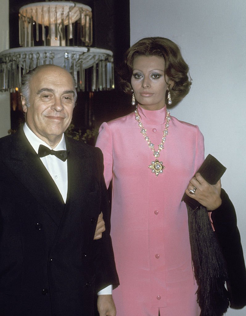 Sophia Loren and Carlo Ponti , New York City - September 24, 1970. | Source: Getty Images
