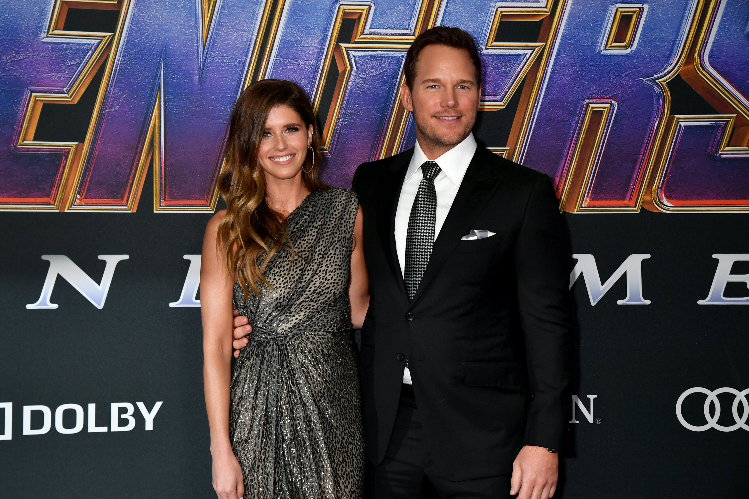 Katherine Schwarzenegger and Chris Pratt attends the World Premiere of Walt Disney Studios Motion Pictures "Avengers: Endgame" at Los Angeles Convention Center on April 22, 2019 in Los Angeles, California. | Source: Getty Images