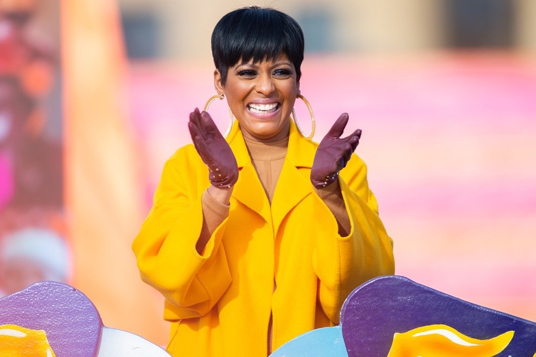 Tamron Hall is seen during the 102nd 6abc Dunkin' Donuts Thanksgiving Day Parade on November 25, 2021 | Source: Getty Images