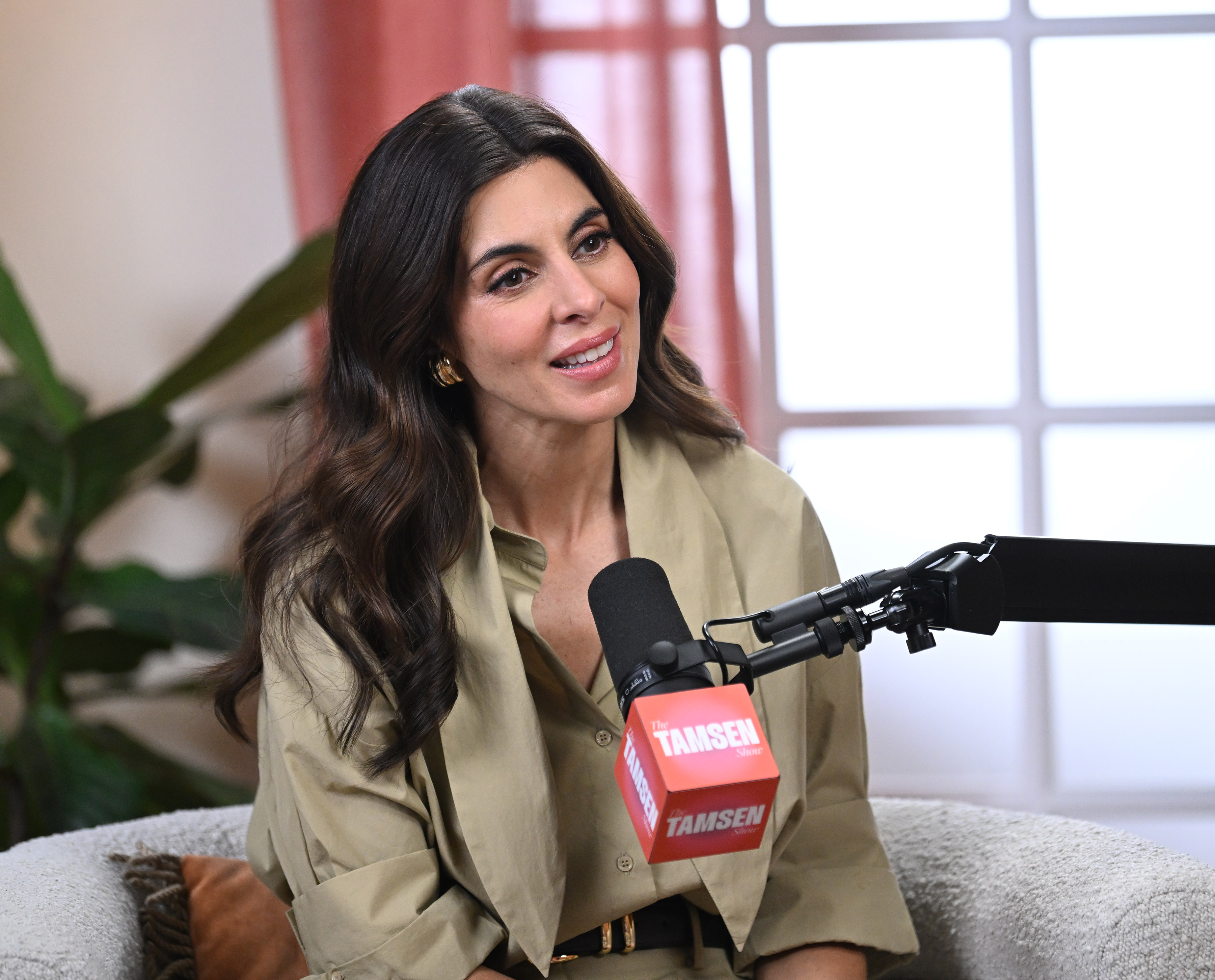 She co-hosts the podcast "MeSsy" with Christina Applegate, where they discuss their experiences living with multiple sclerosis. In this photo, she recorded an episode of "The Tamsen Show" Podcast on May 5, 2026, in New York City, New York. | Source: Getty Images