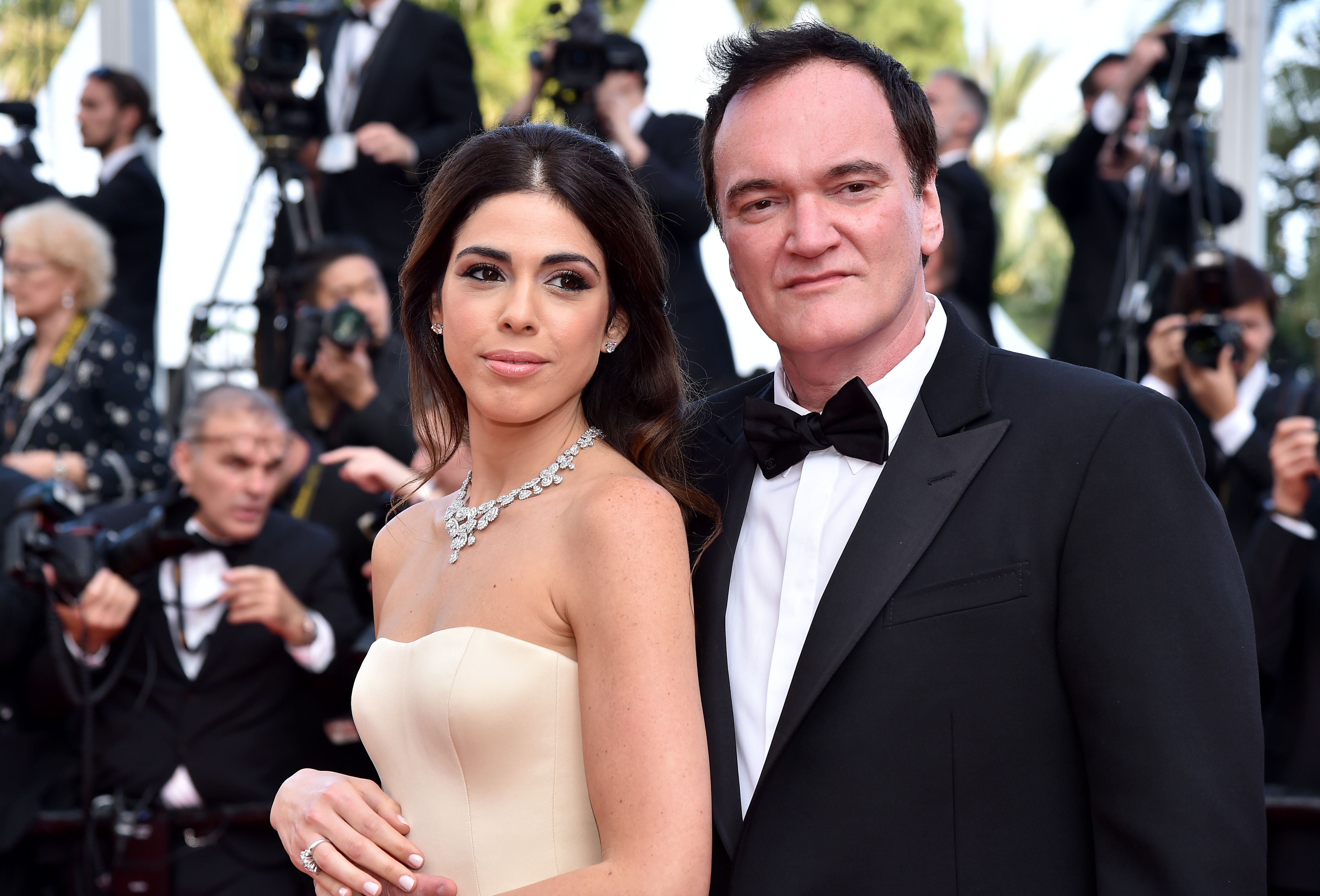  Quentin Tarantino and Daniella Tarantino at the 72nd annual Cannes Film Festival in 2019 in Cannes, France | Source: Getty Images