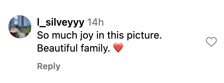 A fan comment on Hoda Kotb's Instagram post dated November 2023 | Source: Instagram.com/hodakotb