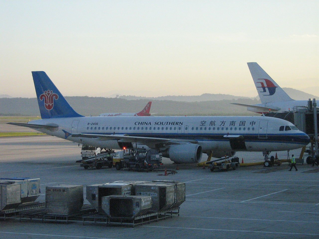 China Southern Airlines' Airbus A320 at Kuala Lumpur International Airport | Photo: Wikimedia Commons